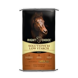 Right Choice Solutions 14 Low Starch Pellet for Horses, 50 lb Bag