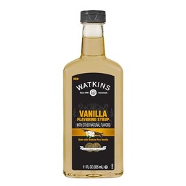 Watkins Vanilla Coffee Syrup, 11 fl oz