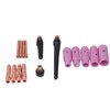 16PCS TIG Welding Torch Accessories Kit Copper Ceramic Plasma Cutter