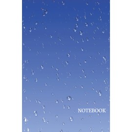 Notebook Journal for Notes Water Drops
