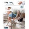 Baby Monitor with Camera and Audio & Crib Clip, No