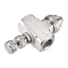 uxcell Air Atomizing Nozzle, 1/4BSPT Misting Low Pressure Wide Angle