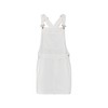 Redbridge Dungaree Women's Denim Skirt Denim Overall Cotton, White