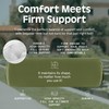 Retrospec Sequoia Yoga Bolster & Meditation Cushion - Supportive Yoga