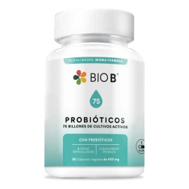 Bio Probióticos Billones Ufc Prebióticos Cápsulas Veganas