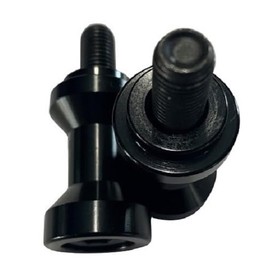 Pro-Tek Swing Arm Spools Made For KTM 1190 RC8 RC8R 2008 2009 2010 2011 2012 2013 2014 2015 2016 KTM RC-8 RC-8R Spool Sliders, 10mm Spools (Black)