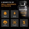 TLOPPG Brain Premium Nootropic Brain Supplement, 60 Count, for Men