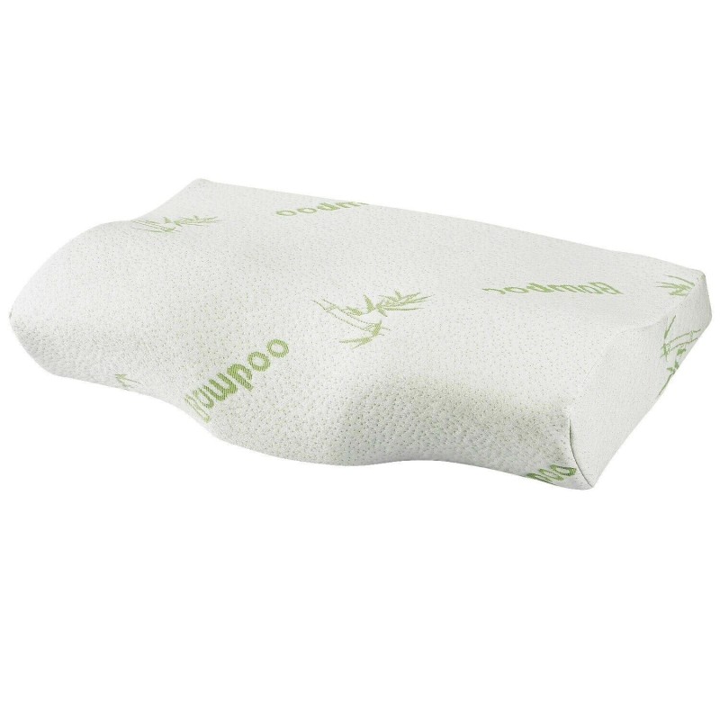 Bamboo Hypoallergenic Shredded Memory-Foam Pillow-Orthope - King