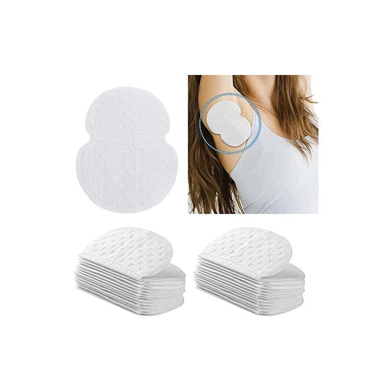 Bluemega axila Pegatinas 100 Almohadillas Para El Sudor De Las