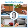 Universal 4 Button 433.92MHz Gate Remote Control Universal Remote Control