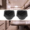 X AUTOHAUX 2pcs Warm Air Vent Outlet 75mm Auto Car