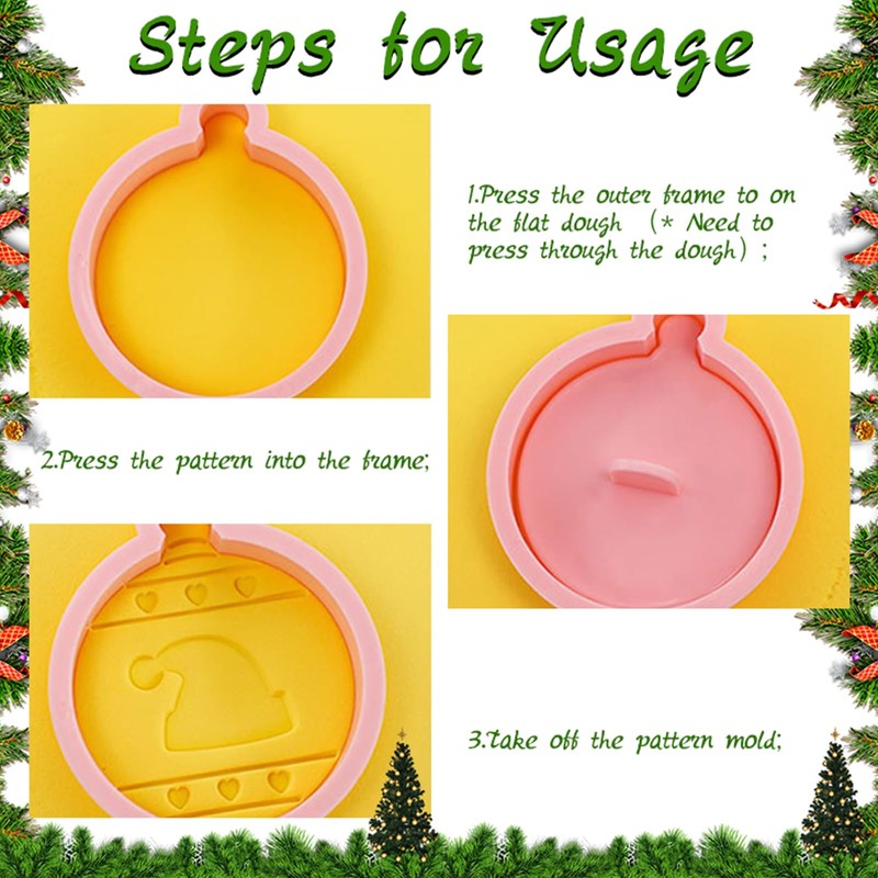 Christmas Cookie Cutters 10 Pieces Cookie Cutters Christmas Cookie Cutter