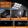 Xomzema Rear Ceiling Lights, Reading Light Touch Switch LED Roof