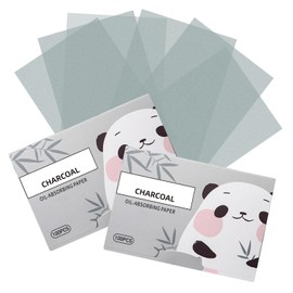 BOROLA Oil Blotting Paper for Face 200 Sheets, Soft Absorbing Pads for Face Shine Control, Portable Oil Absorbing Tissues for All Skin Types, Compact Beauty Accessory for Men & Women(Gray)