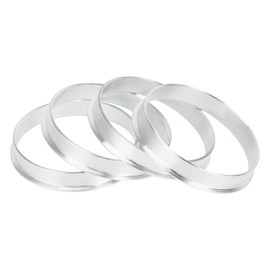 INFINAUTO Hub Centric Rings, 54.1mm ID to 56.6mm OD Vehicle Wheel Hubrings Aluminum Alloy, 4 Pcs