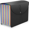 Vanulee 25 Pockets File Organiser Box File Folder,Document Organiser Concertina