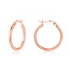 Loutade Hoop Earrings 925 Silver, 3 Pairs 925 Sterling Silver