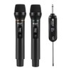 D Debra Wireless Microphone UHF Cordless Handheld Dynamic with Rechargeable