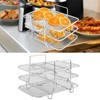 Fryer Rack 3 Layer Design Grill Rack Stainless Steel Dehydrator