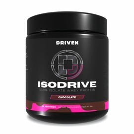 Driven Nutrition ISODRIVE Premium Whey Isolate (1lb, Chocolate)
