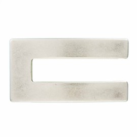 UmjuBelt Clasp Elegance Matt, silver