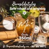 ElbFuchs Double-Walled Latte Macchiato Glasses Mr & Mrs 2 x