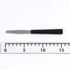 Shimizu Cutlery Mini Spatula, 2.4 inches (60 mm), No.4, Black