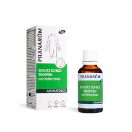 Pranarôm - Aromaforce - Protection Shield Drops with Peppermint - With Essential Oils - Organic - 30 ml