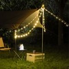 32.8ft Camping String Lights with 5 Lighting Mode 1500mAh LED