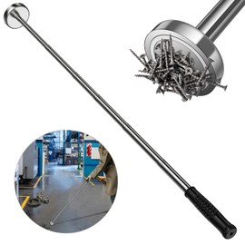 Magnetic Pick Up Tool, Preciva Magnetic Telescopic Rod up to 15.8 kg (35 lb) Load Capacity, Magnetic Rod Telescopic Adjustable 22 cm to 103.5 cm, Nails and Screws Retriever Rod