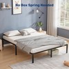 Simple Deluxe King Size Bed Frame, 14 Inch Platform Bed