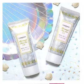 CANMAKE Tokyo Mermaid Skin Gel UV Sunscreen SHADES #01 #02 #C01 #C02- US Seller - 02 White