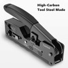 Yankok [CAT5 CAT6 CAT7 Modular Crimper] for Shielded and Regular