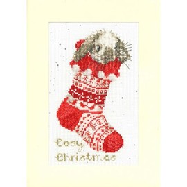 Bothy Threads Cross Stitch Kit - Cosy Christmas