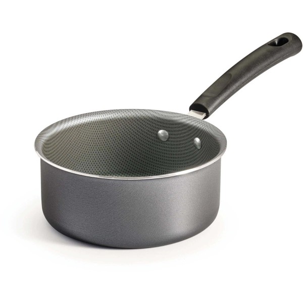 Unbranded Tramontina PrimaWare 1 Quart Non-Stick Steel Gray Open Sauce