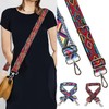 ktxaby Pack of 2 Interchangeable Straps for Bags, Colourful Bag