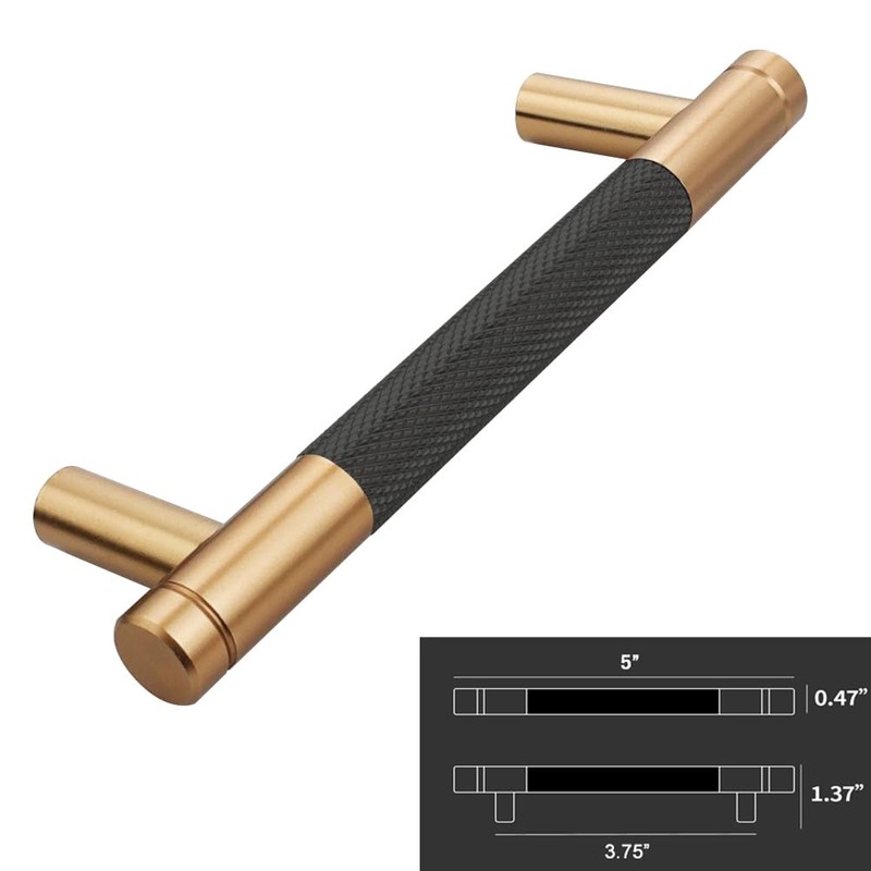 Gutuwellea 2 Pack 3 3/4 Inch 96 mm Bronze and