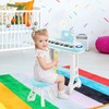 Costzon 37-Key Kids Toy Keyboard Piano with Detachable Legs, Bench,