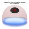 24W LCD Display UV Nail Dryer Dual Light Sources Gel