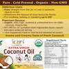 ICAN LONDON 100% NATURAL PURE & UNREFINED COCONUT OIL 16oz