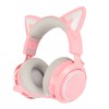 Cat Ear Gaming Headset RGB Light Bluetooth Wireless Headphones with