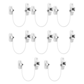 HOMGEN Window Open Restrictors Popular 8pcs Window Restrictors Locks Baby Security Window Locks Window Restrictor for Upvc Safety Window Locks with Screws &Keys Perfect for Windows