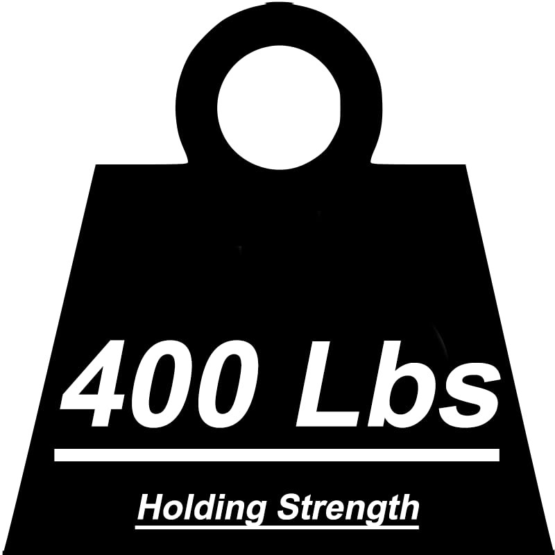 Black 1.25" with 4" Stud Quick Release Latch Hood Pin