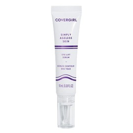 COVERGIRL Simply Ageless Skin Eye Lift Serum, Reduces Wrinkles, 1 Pack, 0.92 Oz,Serum, Face Serum, Skin Tightening Serum, Anti-Wrinkle Serum, Tighter Skin, Instantly Youthful, Works Well With Makeup