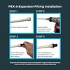 SharkBite 1/2 Inch Expansion Coupling for PEX-A Pipe, Brass Plumbing