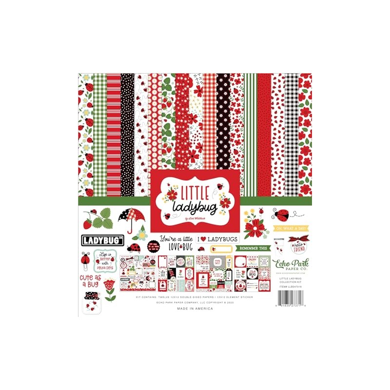 Echo Park Paper Little Ladybug Collection Kit