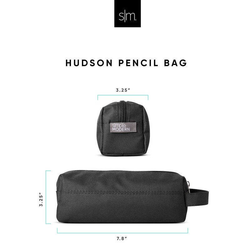 Simple Modern Pencil Case, Pouch, Box for School | Bag
