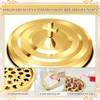 Zhehao 1 Set Holy Communion Trays for Churches with Lid,