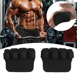 Gloves for Weightlifting Women - Protective Workout Gloves,Four-Finger Workout Mitts for Weightlifting Kettlebell Barbell Pull-Ups