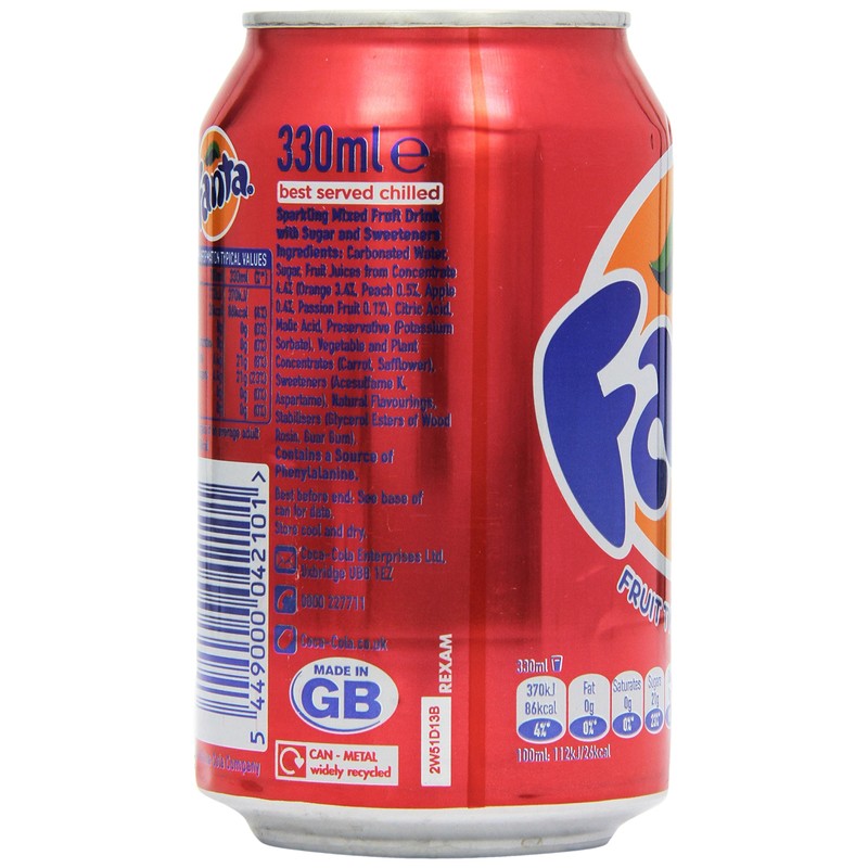 Fanta Fruit Twist 330ml X 24